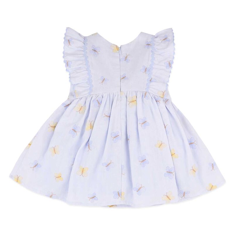 B&eacute;b&eacute; Libby Embroidered Butterfly Dress 00-2Y image number 1
